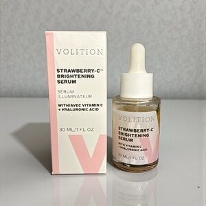 Volition Strawberry-C Brightening Serum - White and Pink